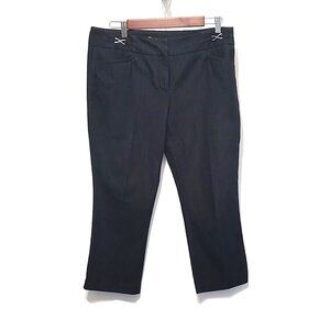 7th Ave New York & Company Suiting Collection Cropped Denim Pants in Size 10